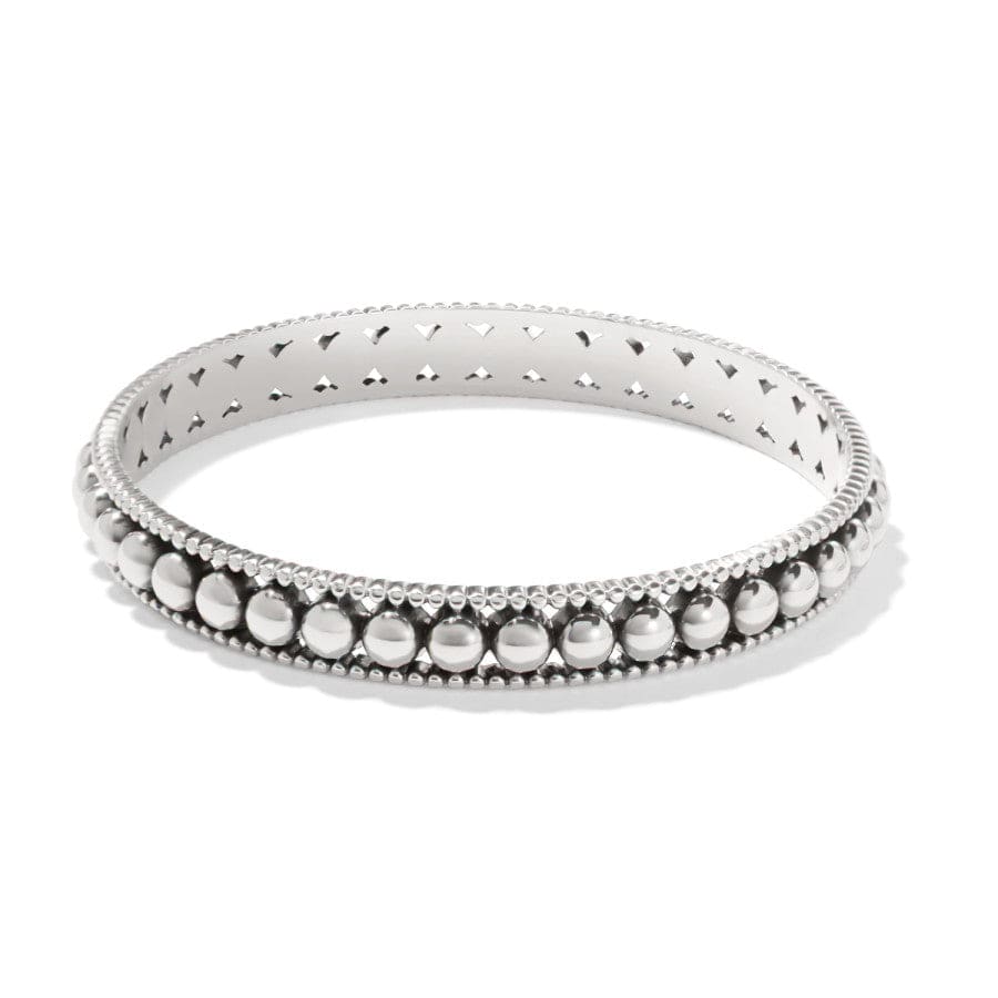 Brighton Pretty Tough Pierced Bangle Silver
