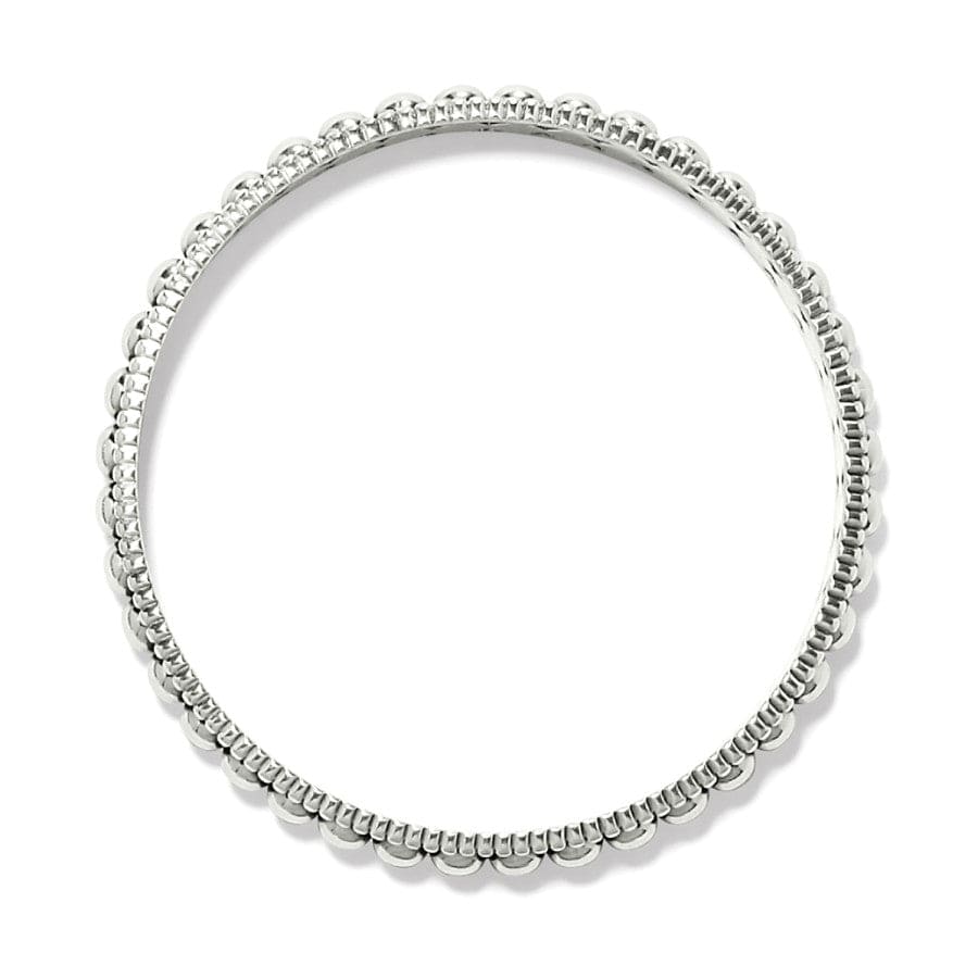 Brighton Pretty Tough Pierced Bangle Silver