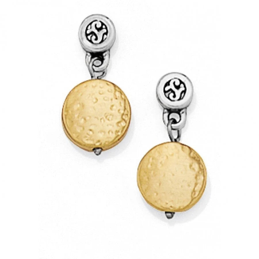 Brighton Mediterranean Post Short Two Tone Earrings