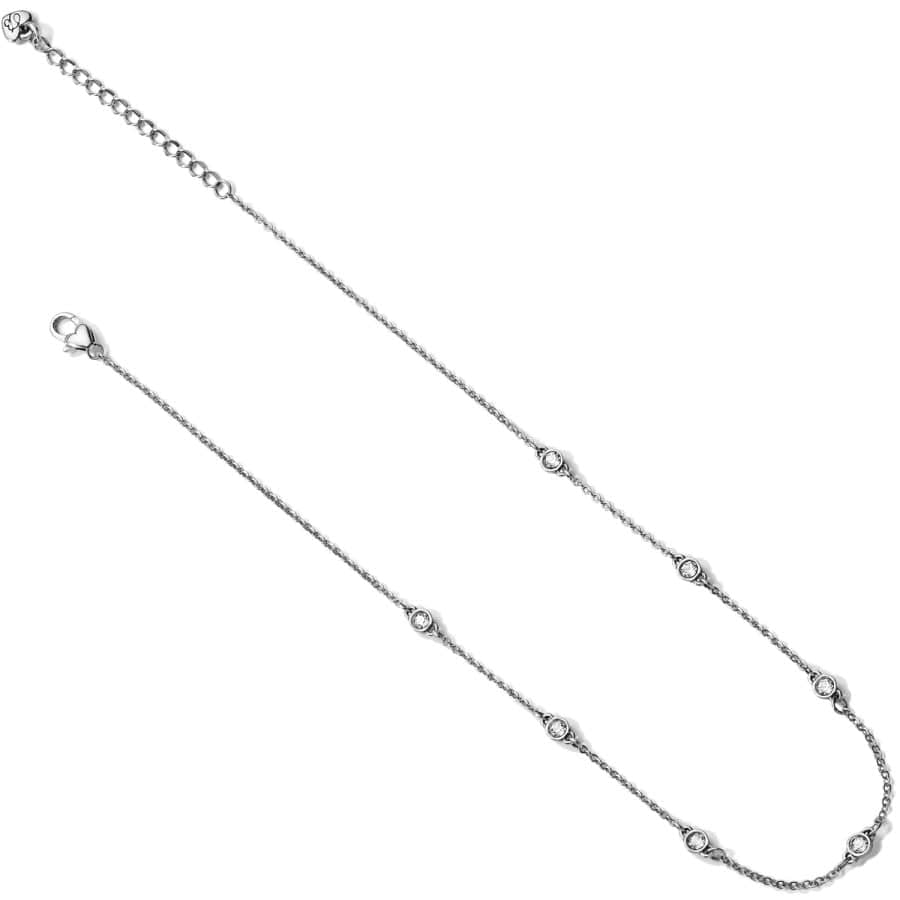 Brighton Illumina Petite Collar Necklace Silver/Crystal — Accents Boutique, Marble Falls TX
