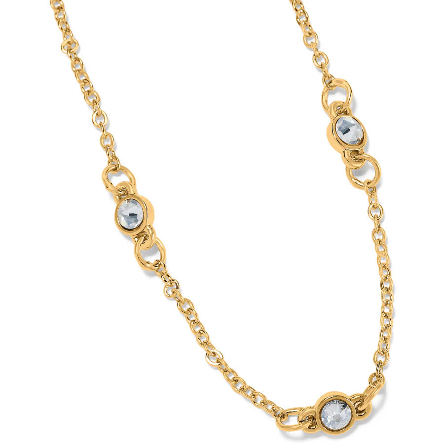 Brighton Illumina Petite Collar Gold Necklace