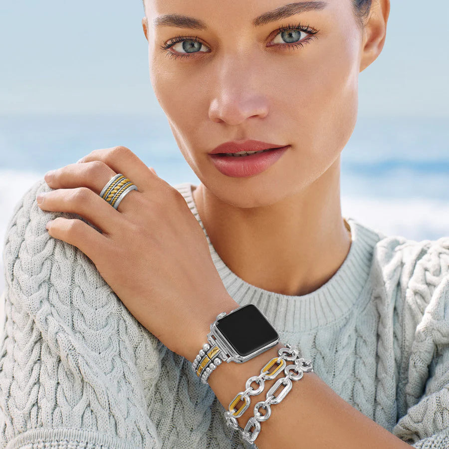 Brighton Ferrara Medici Link Two Tone Bracelet