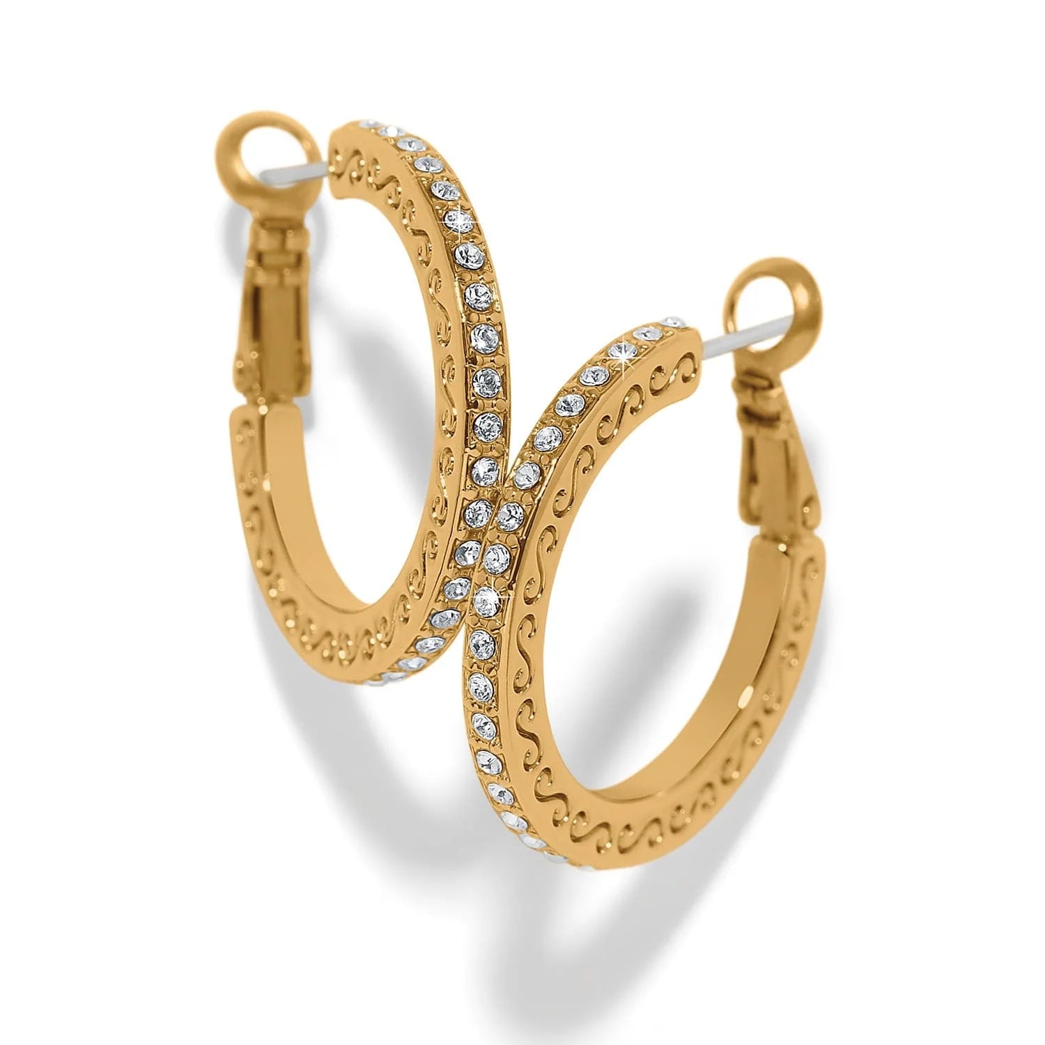 Brighton Meridian Eclipse Small Gold Hoop