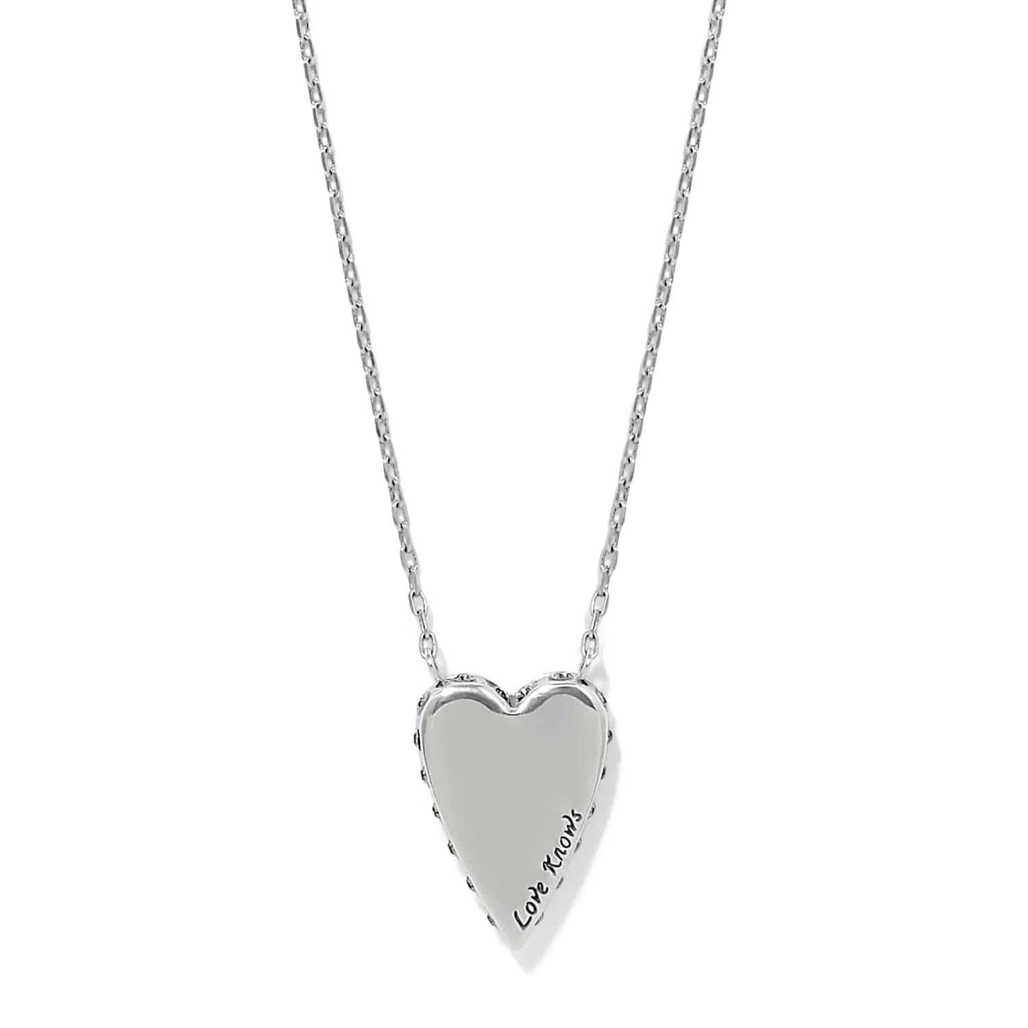 Brighton Love Message Love Knows Necklace