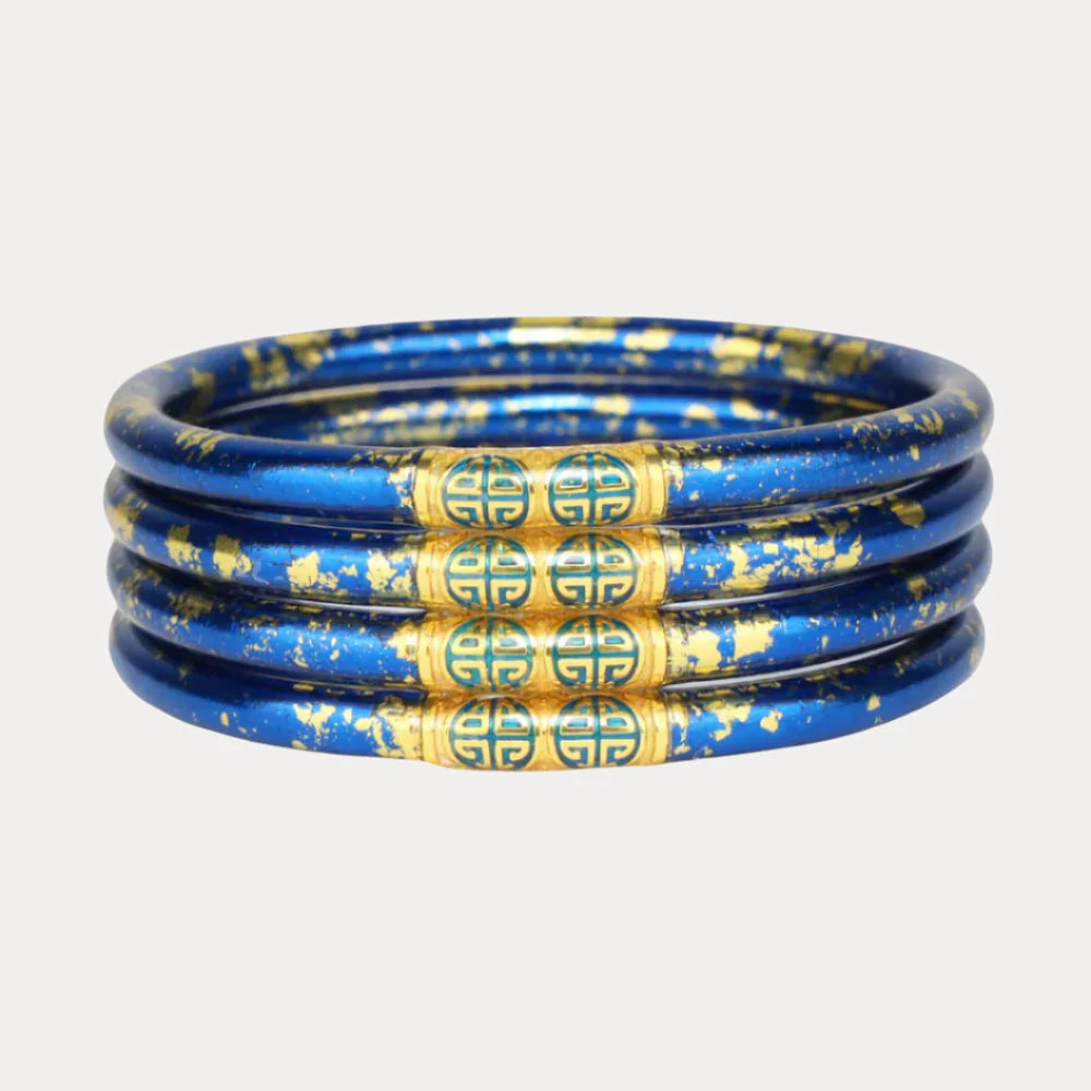 Budha Girl Koi Saffir All Weather Bangles - Medium - Regular