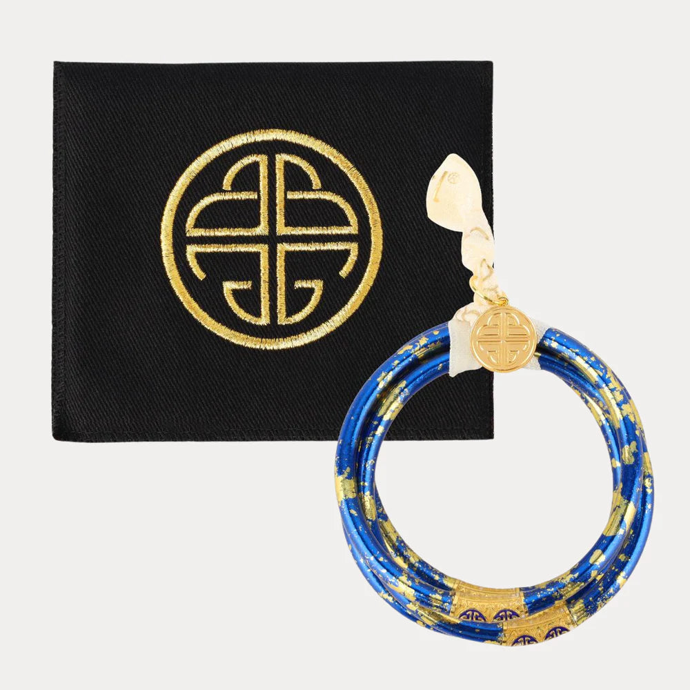 Budha Girl Koi Saffir All Weather Bangles - Medium - Regular