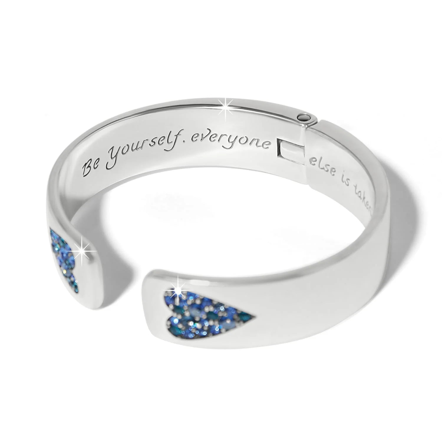 Brighton Love Messages B You Blue Bangle