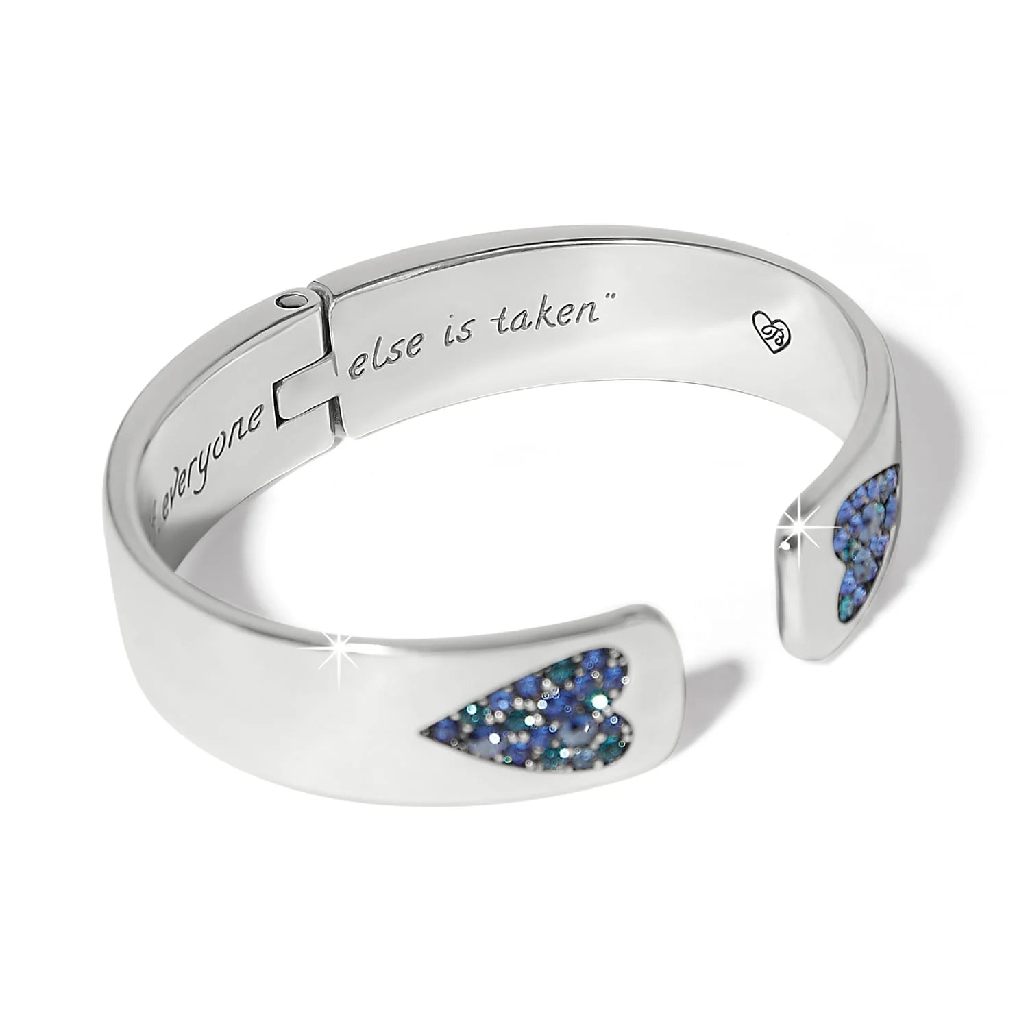 Brighton Love Messages B You Blue Bangle