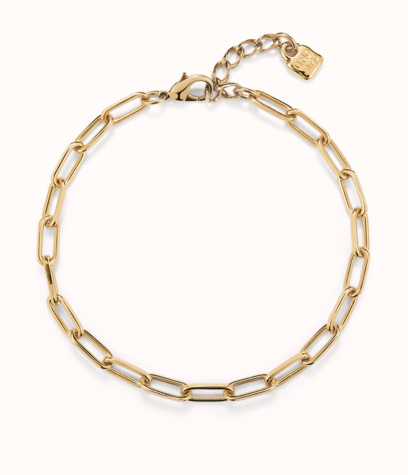 Uno de 50 Ser Valiente Gold Plated Necklace