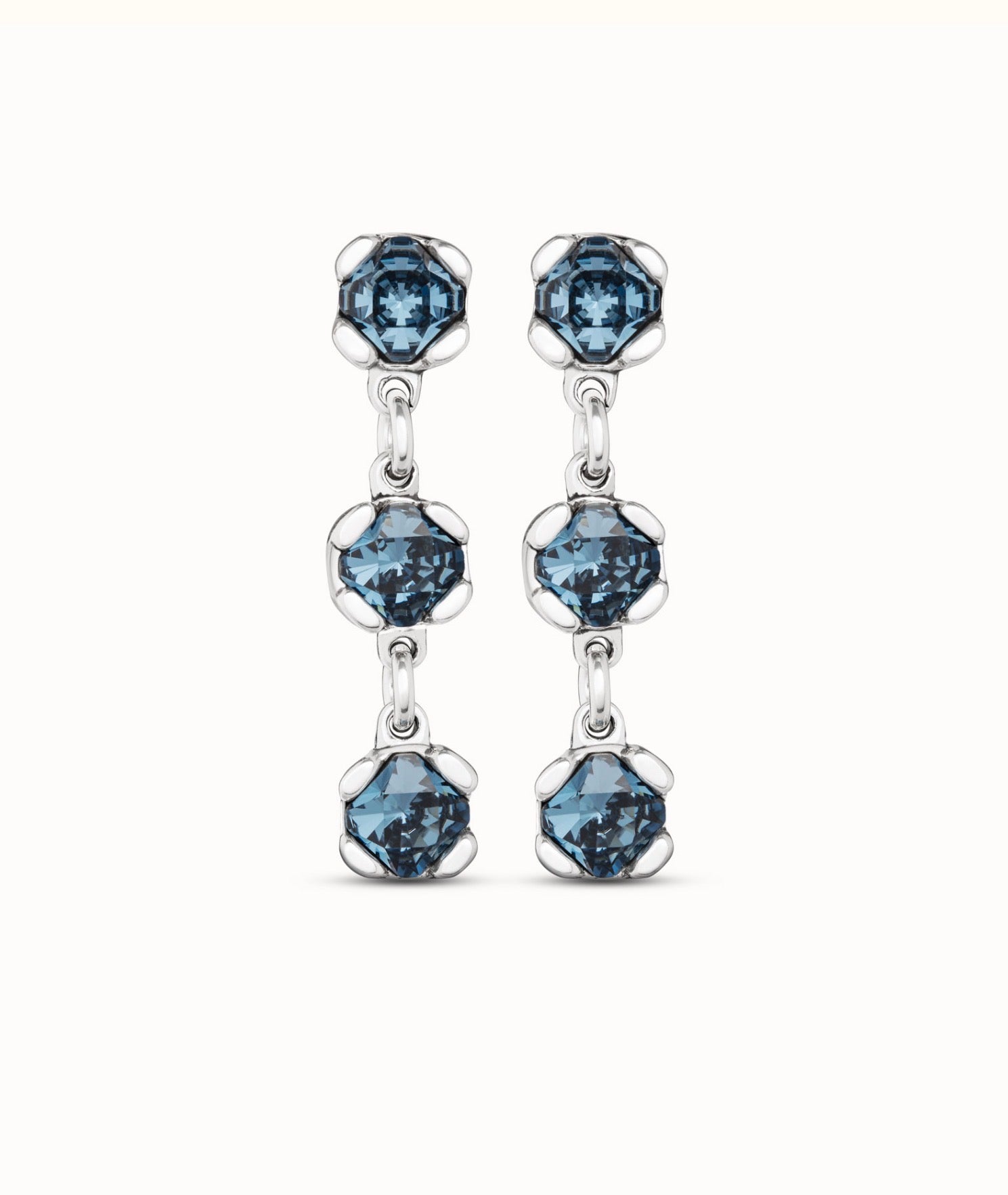 Uno de 50 Woman Earrings Sublime Blue