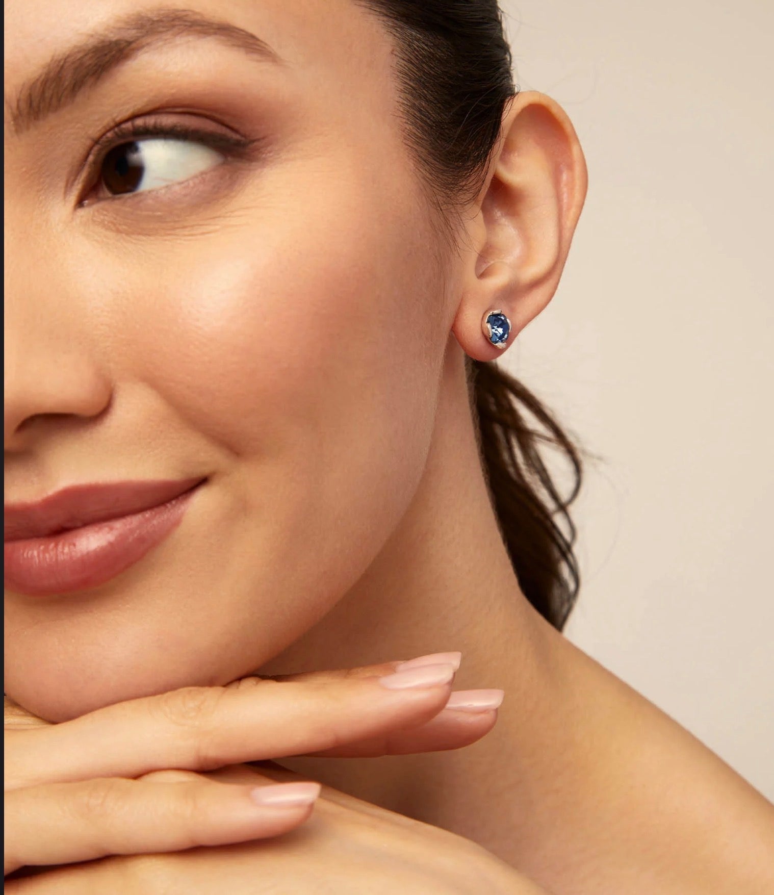 Uno de 50 Woman Earring Aura Blue