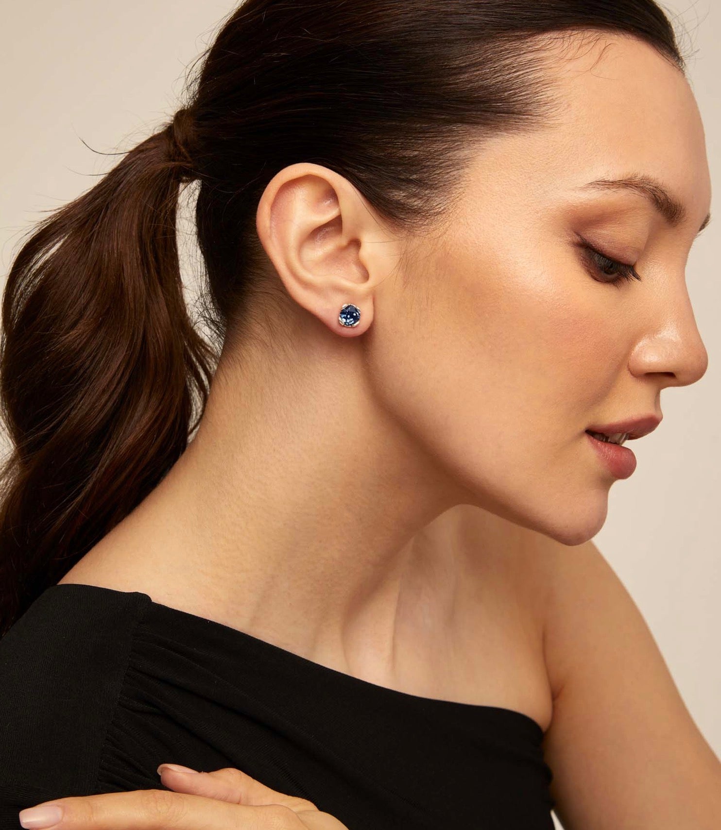 Uno de 50 Woman Earring Aura Blue