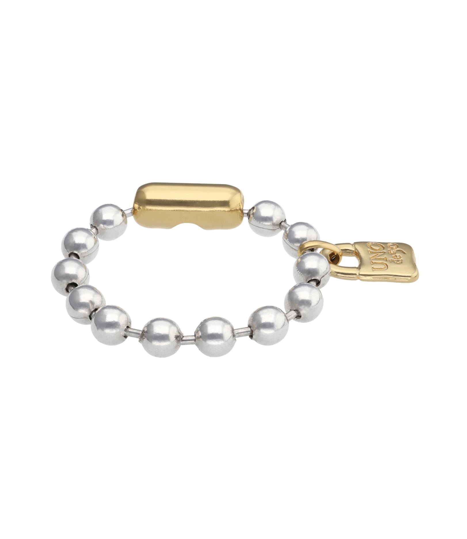 TRUNK SHOW - Uno de 50 Dual Tone Snowflake Bracelet