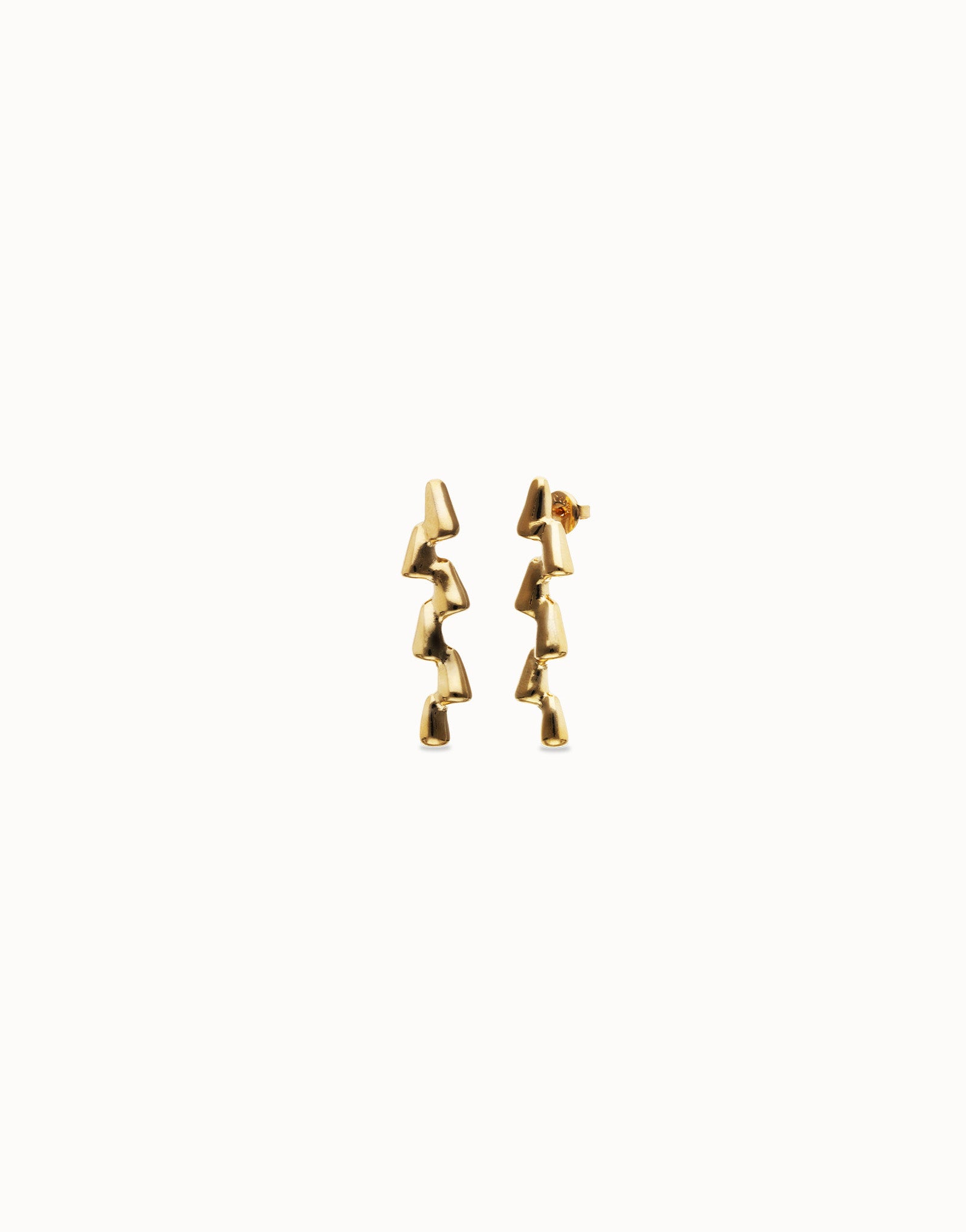 Uno de 50 Elongated Zigzag Earrings