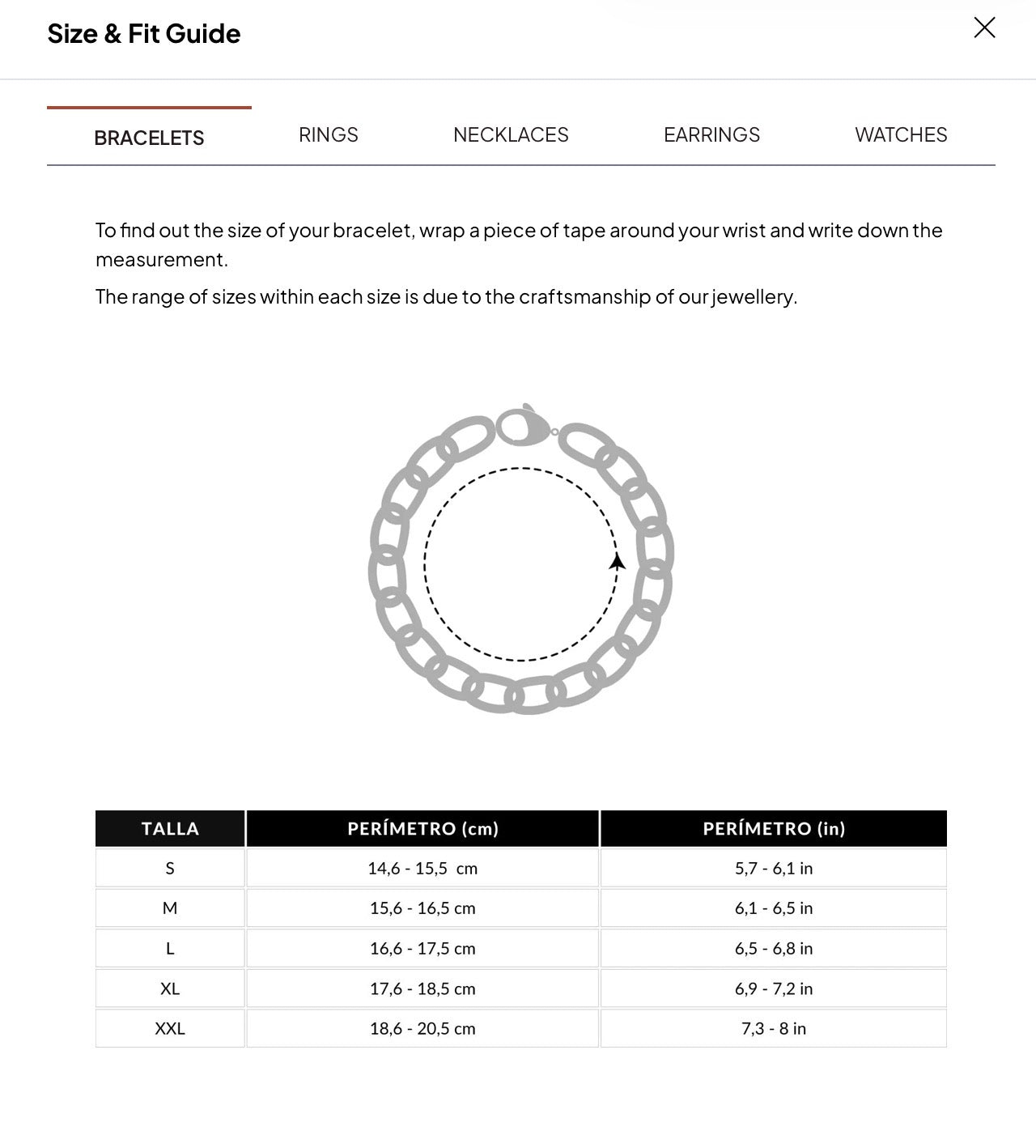 Uno de 50 Awesome Oval Link Chain Bracelet