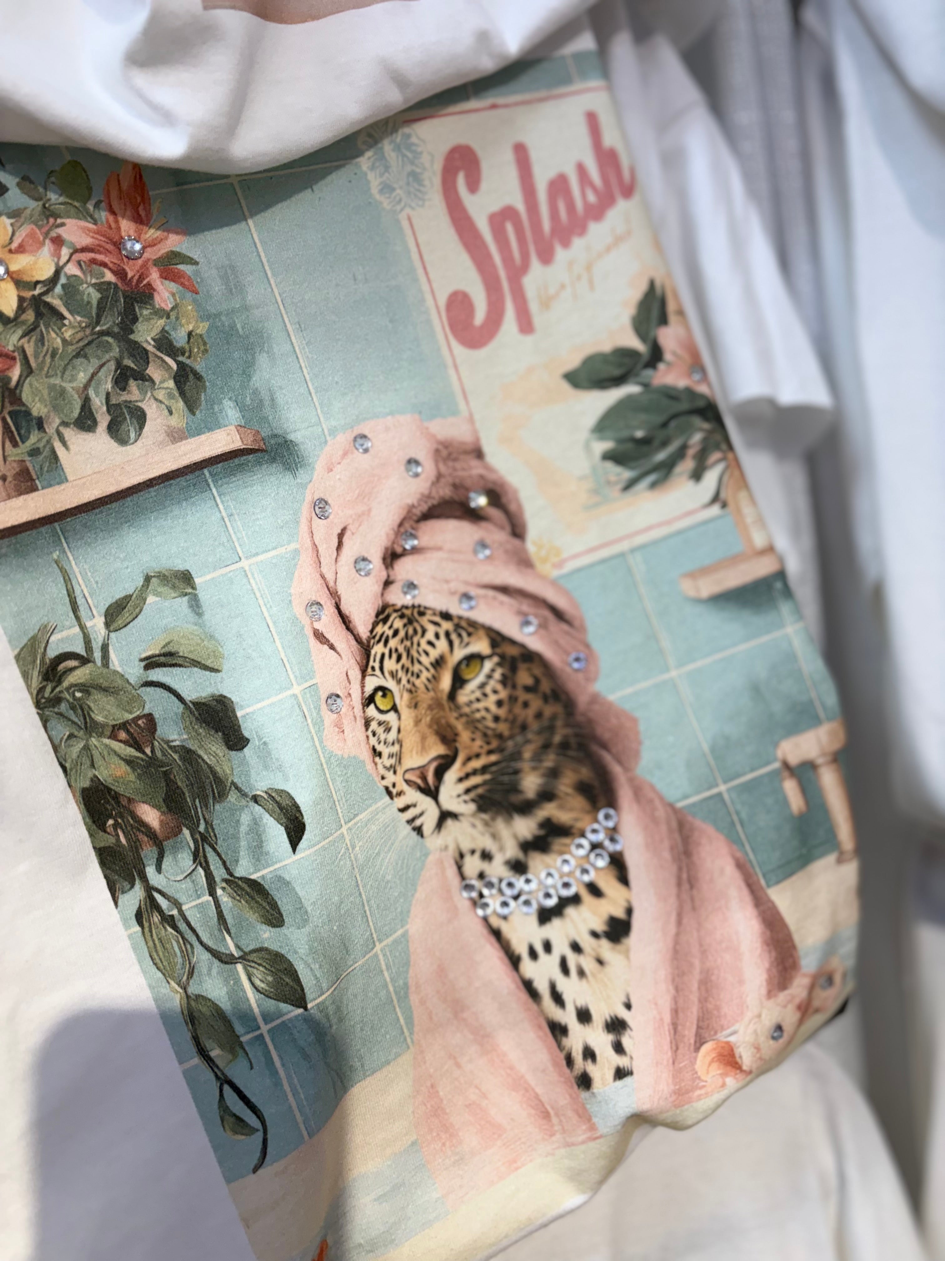 Pampered & Powerful Bling Tee