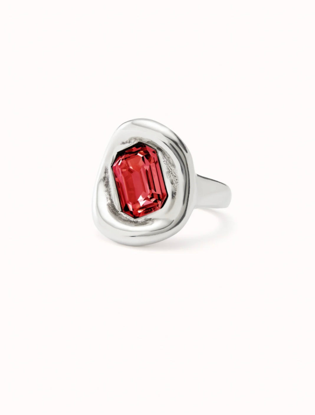 Uno de 50 Ser Valiente Ring - Red