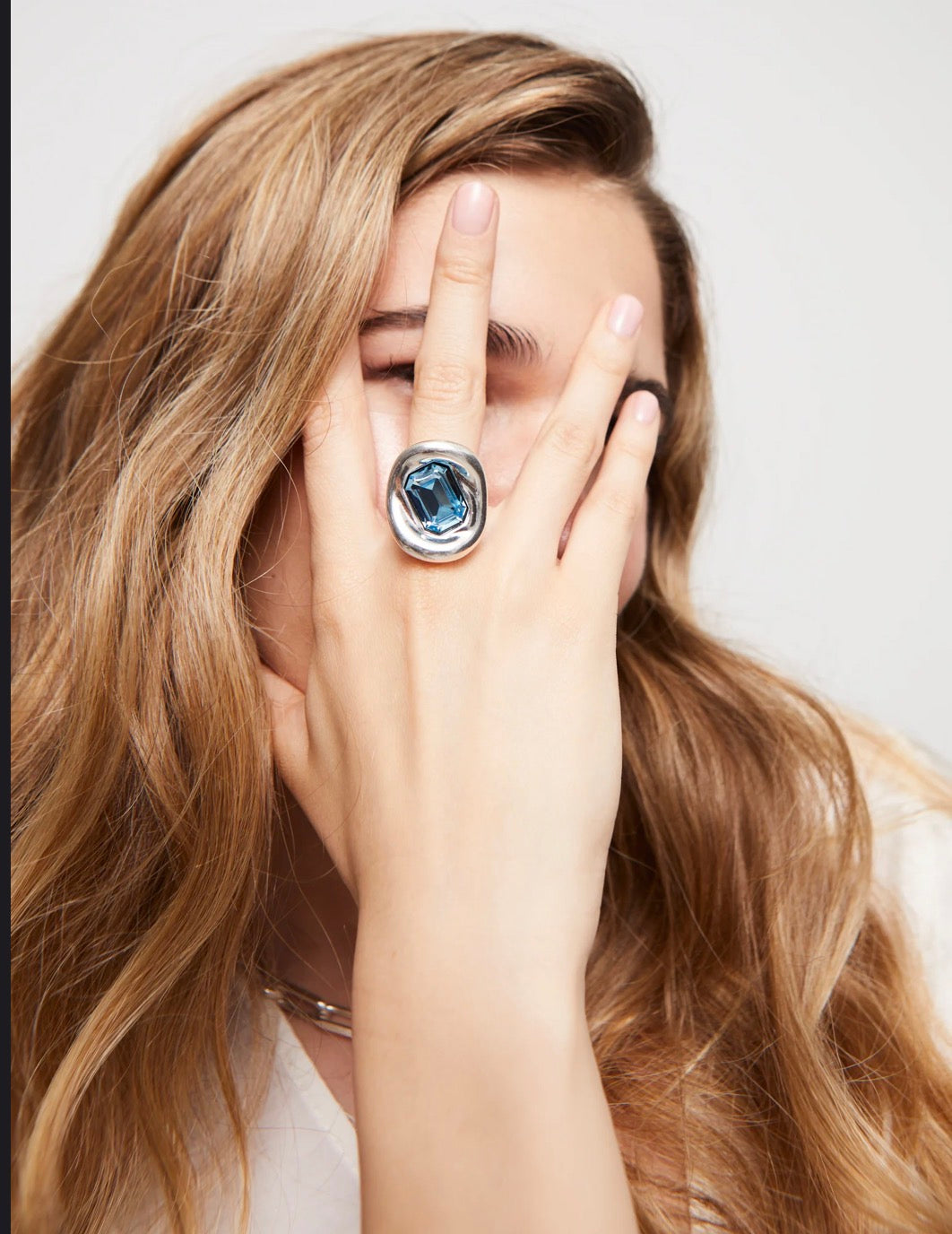 Uno de 50 Ser Valiente Ring - Blue
