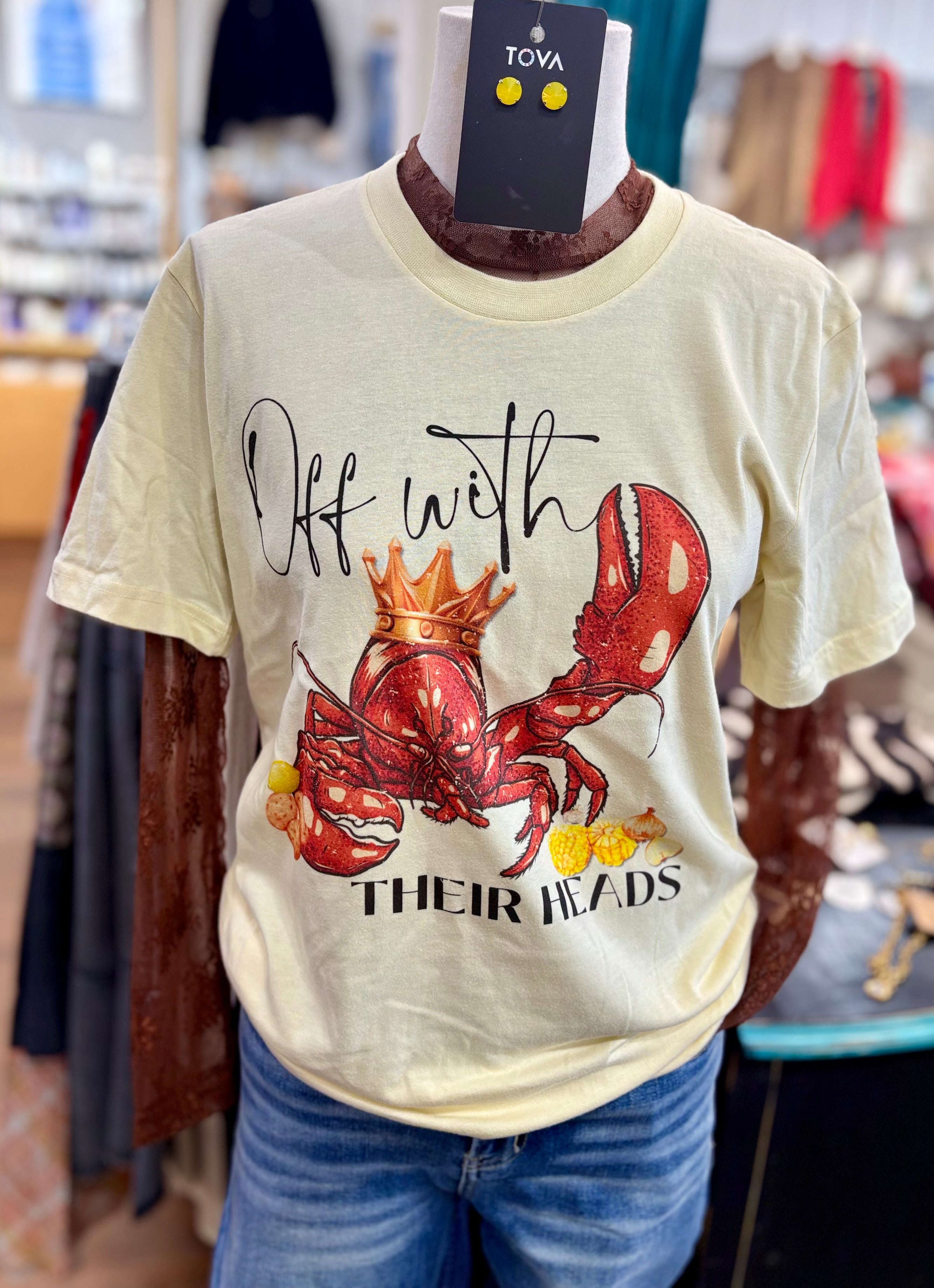 Off With Their Heads Crawfish Tee
