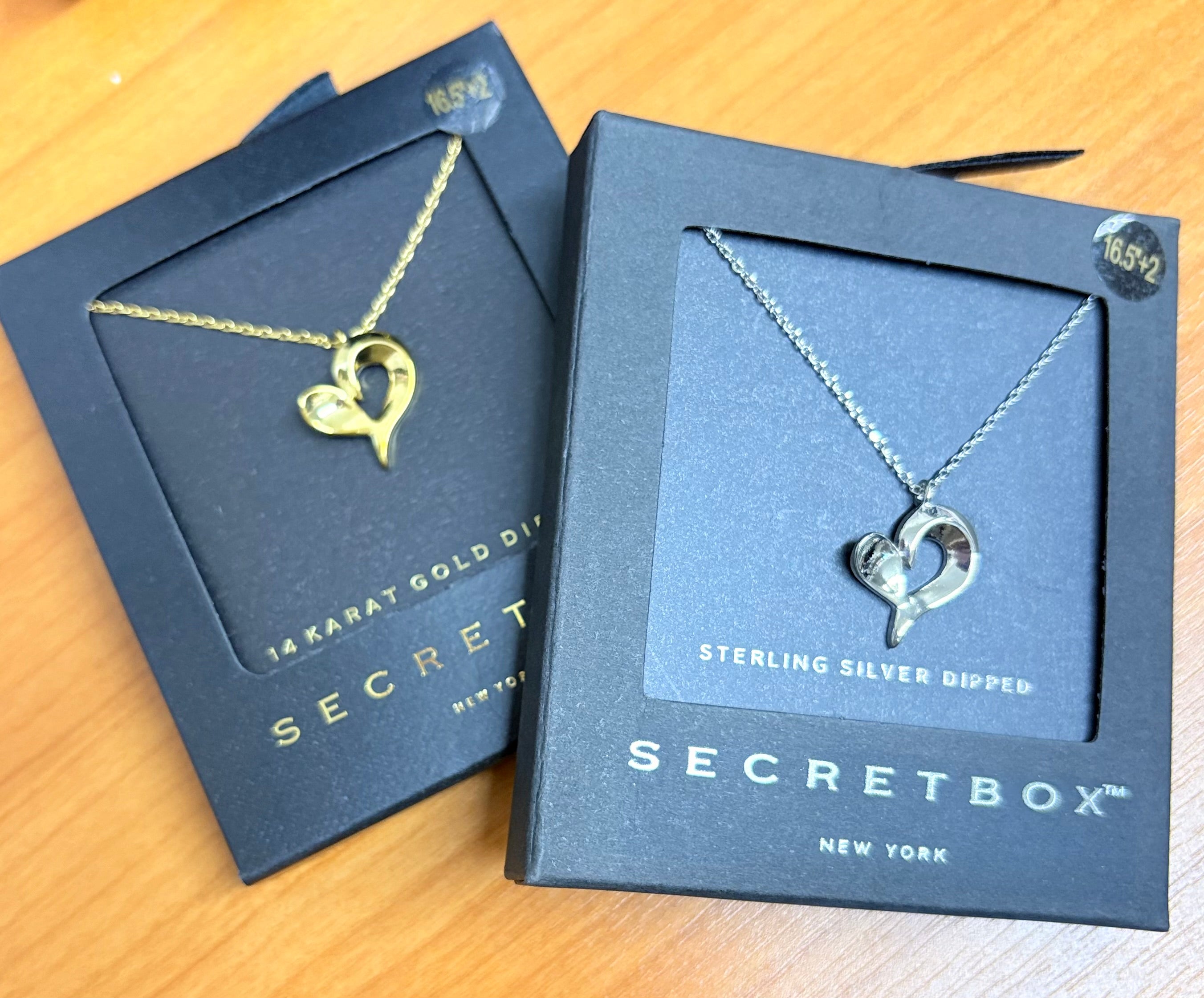 Secret Box Heart Necklace