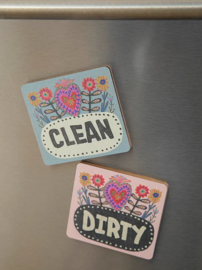 Natural Life Double-sided Dishwasher Magnet