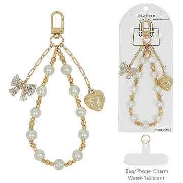 Gold Bag Charm Chains