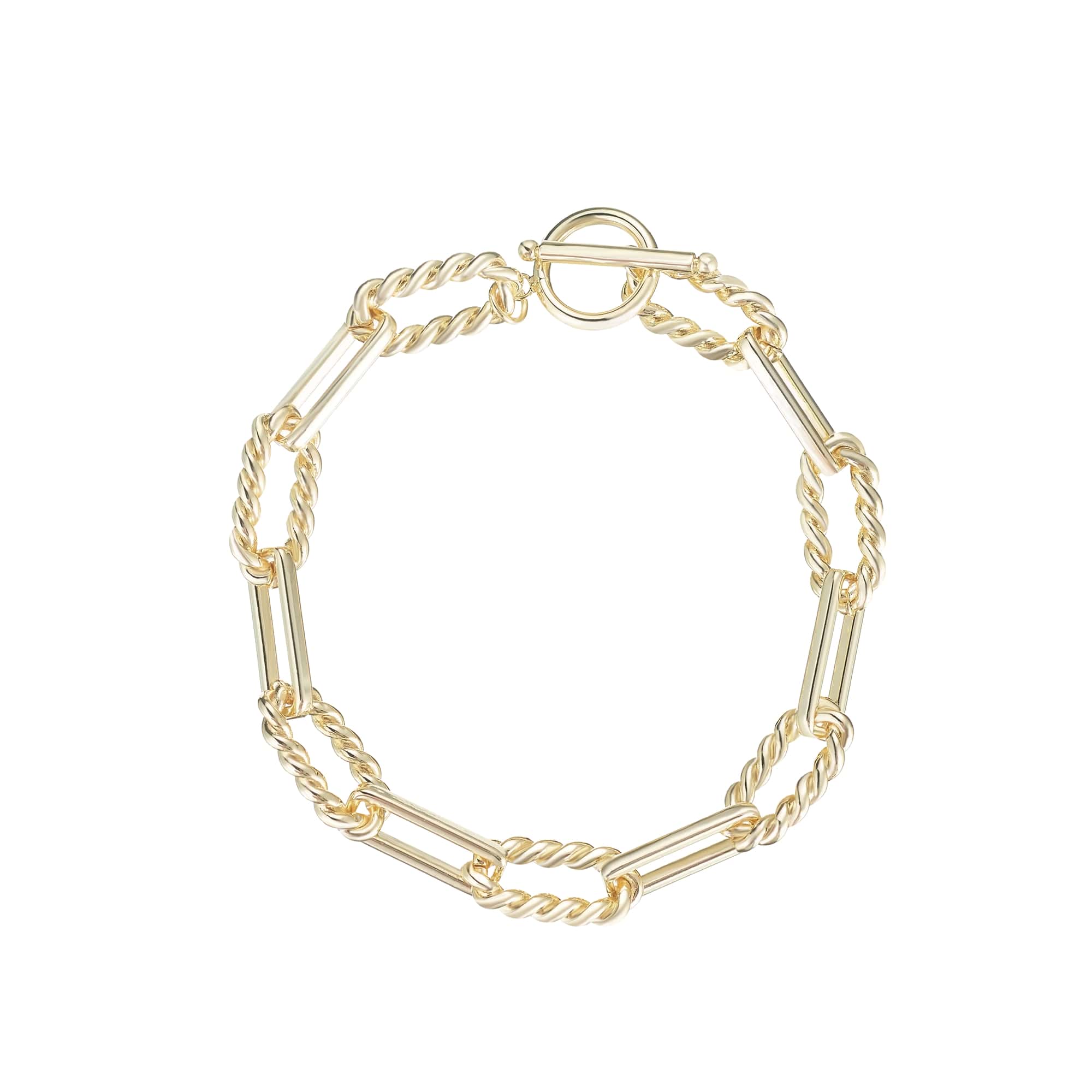Natalie Wood She's Spicy Chain Link Bracelet - Gold