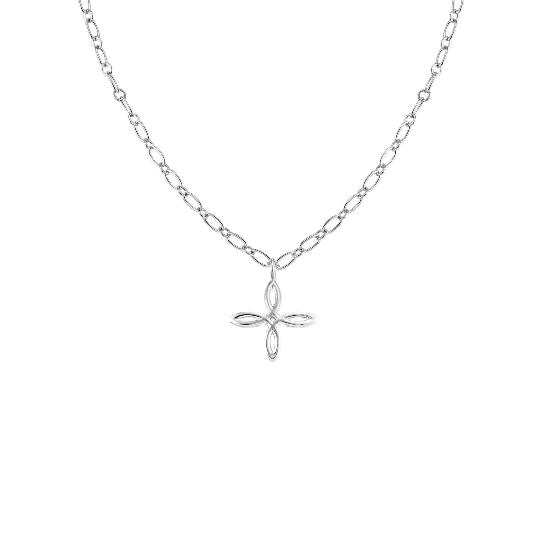 Natalie Wood She’s Spicy Classic Cross Drop Necklace