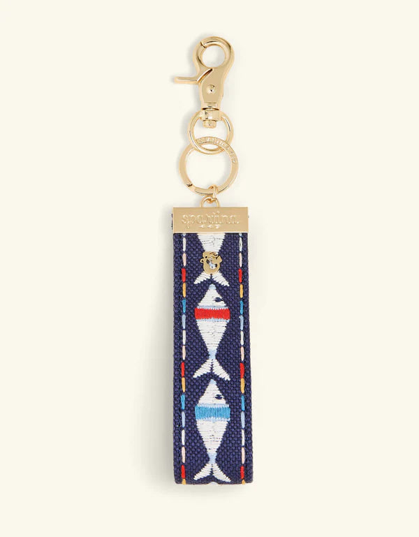 Spartina Grab-N-Go Keychain Flagler Resort Fish