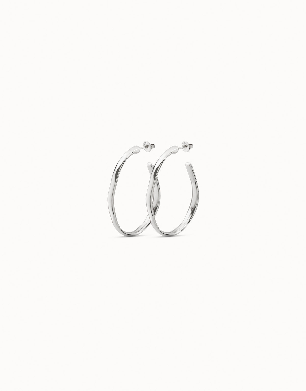 Uno de 50 Oh My gold hoop earrings — view 4