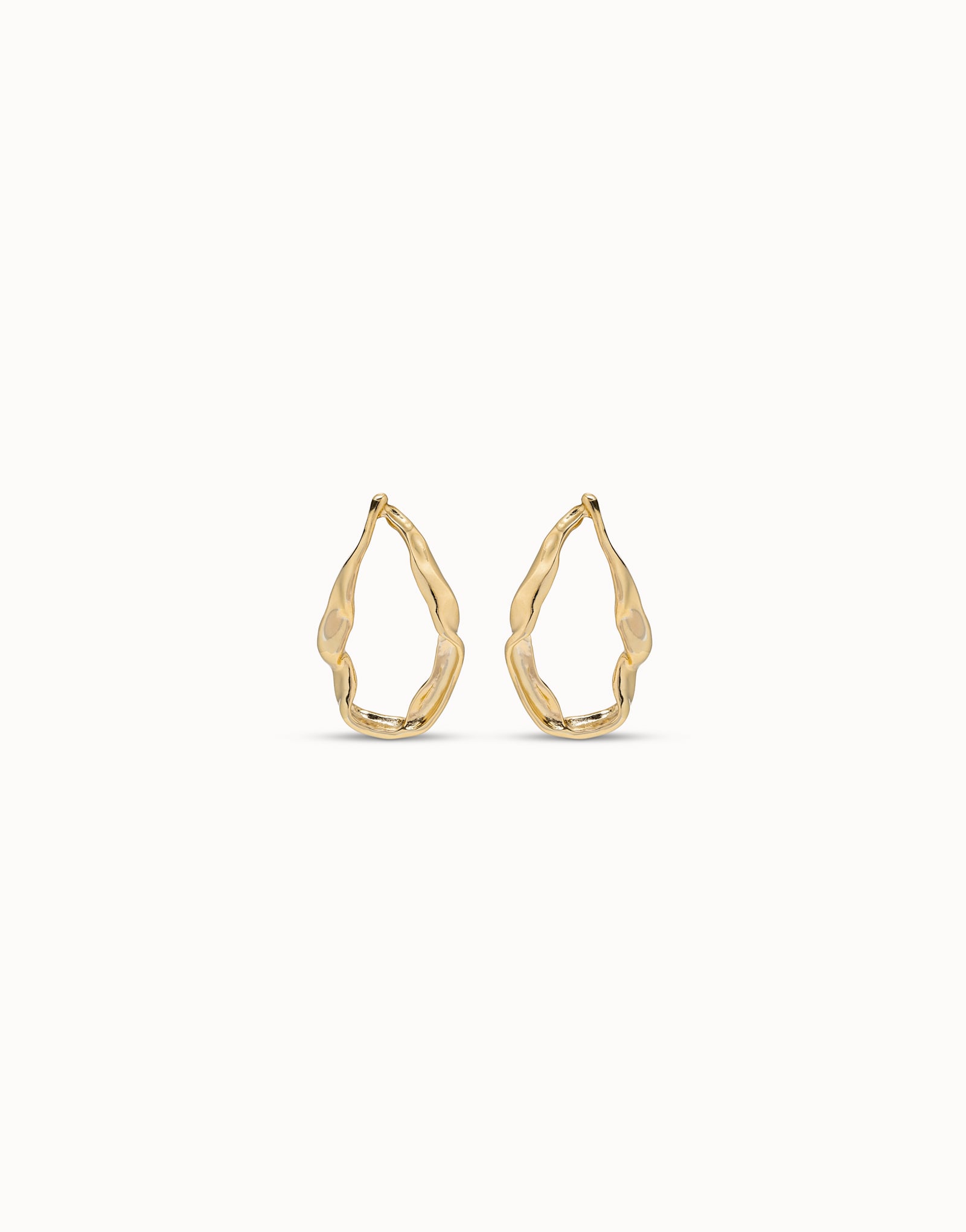 Uno de 50 Large hoop earrings