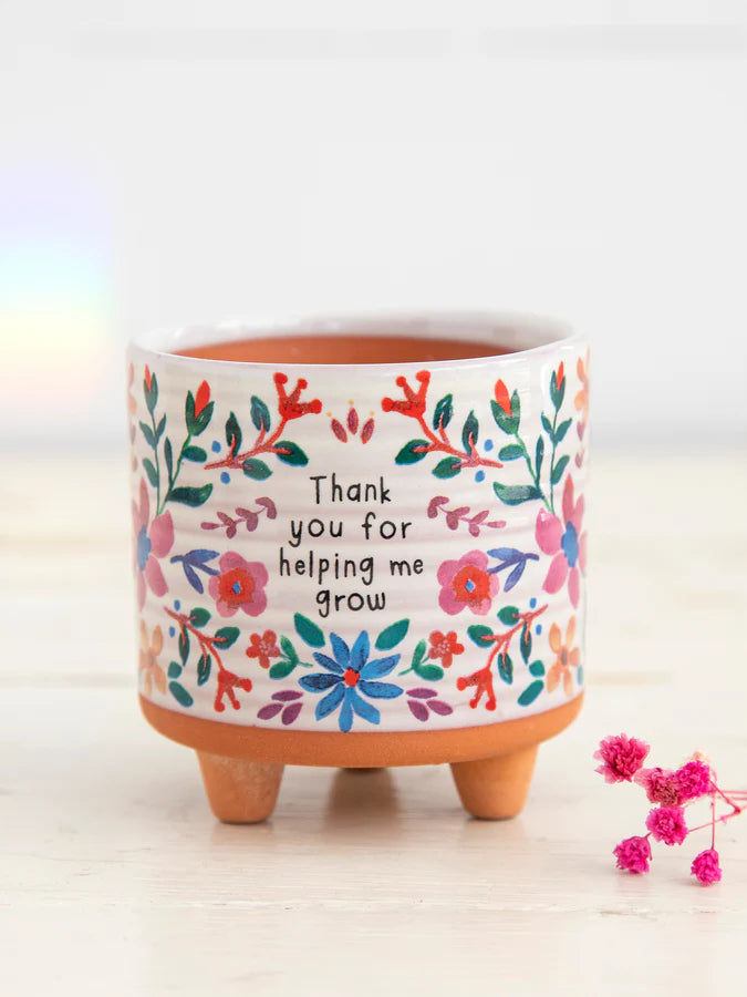 Natural Life Mini Artisan Planter — Accents Boutique, Marble Falls TX
