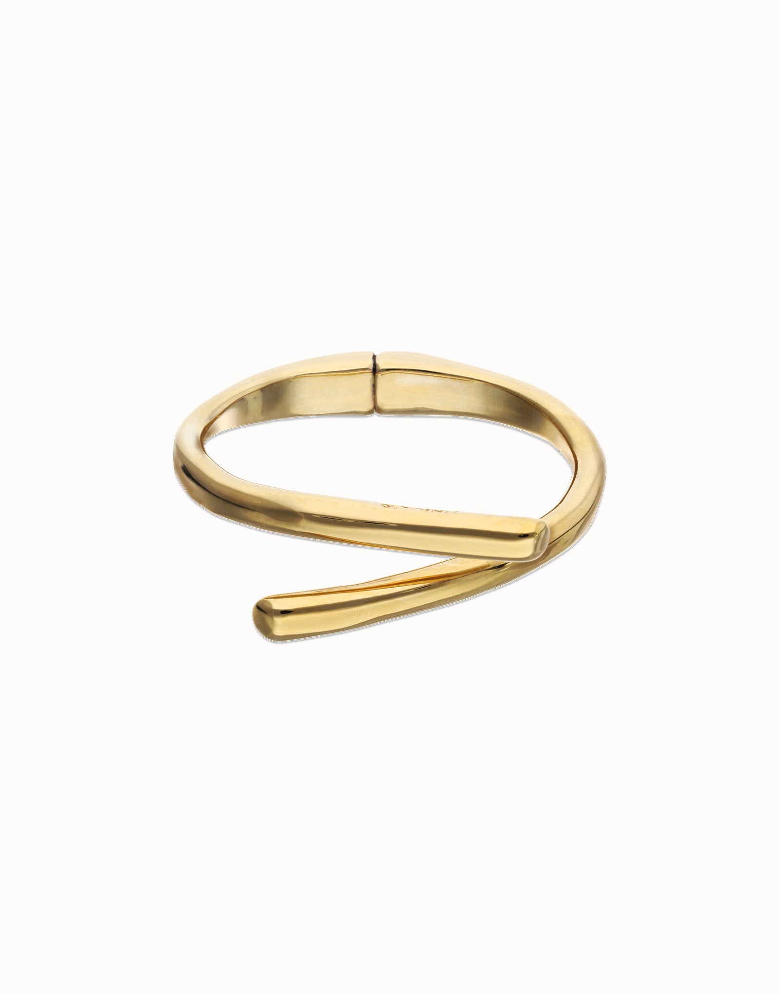 Uno de 50 Bangle Bracelet With Intertwined Organic Shapes Silver — view 3
