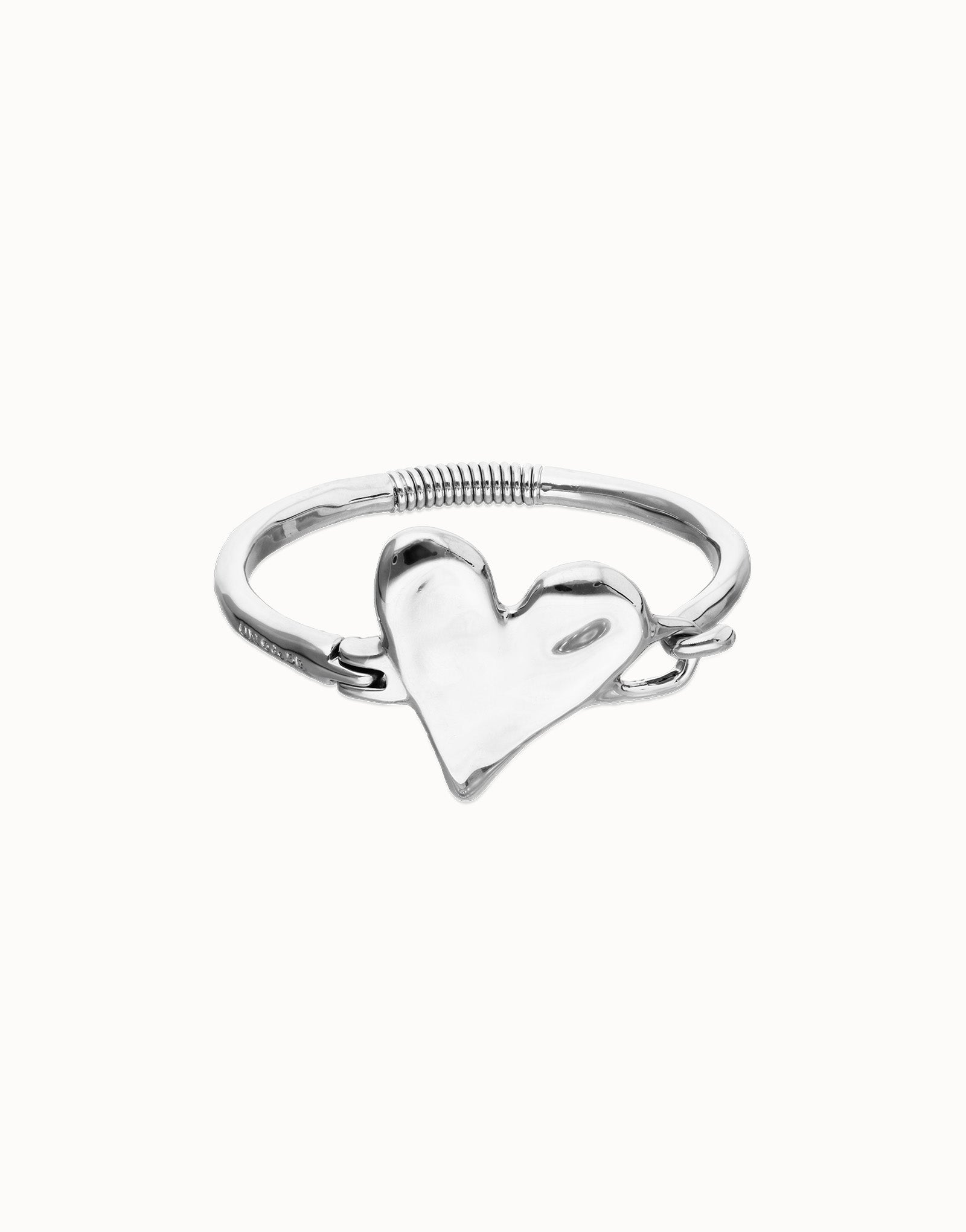 Uno de 50 Bangle Bracelet With Heart Detail