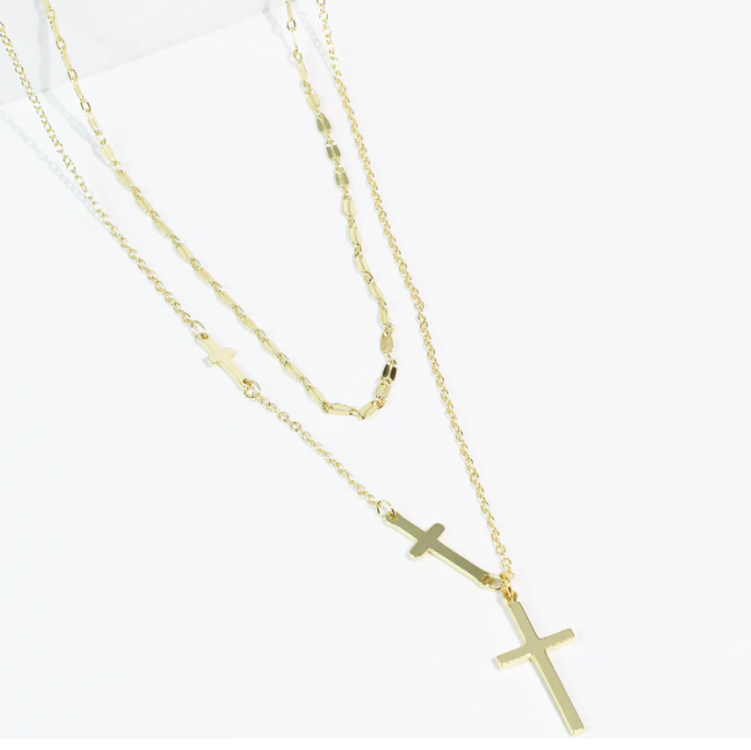 Eternal Love Cross Necklace
