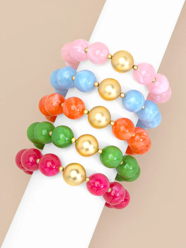 Glossy Resin Bracelet