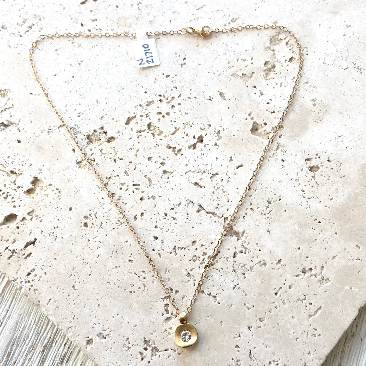 Hand Casted Swarovski Layering Necklace