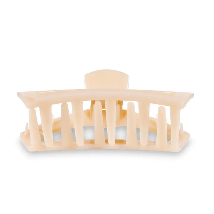 Open Hair Clip | Large | Almond Beige