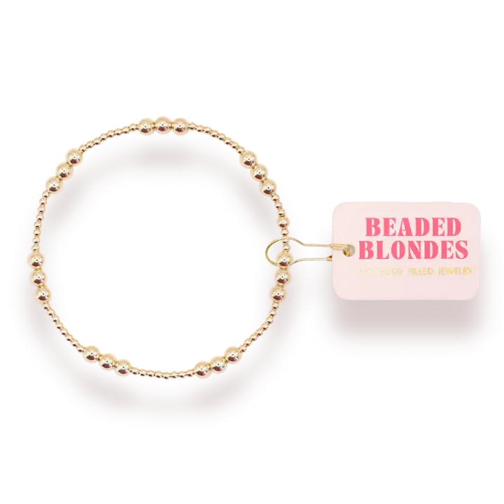 Beaded Blondes Ily Bracelet
