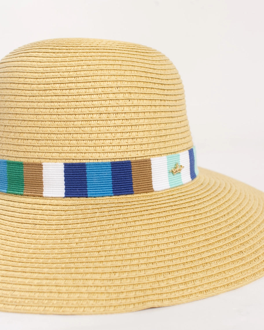 Balos Sun Hat Natural/Blue One Size