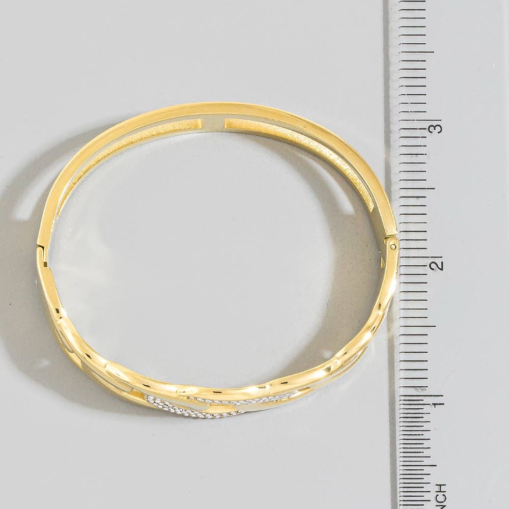 Stainless Steel Chain Pattern Bracelet