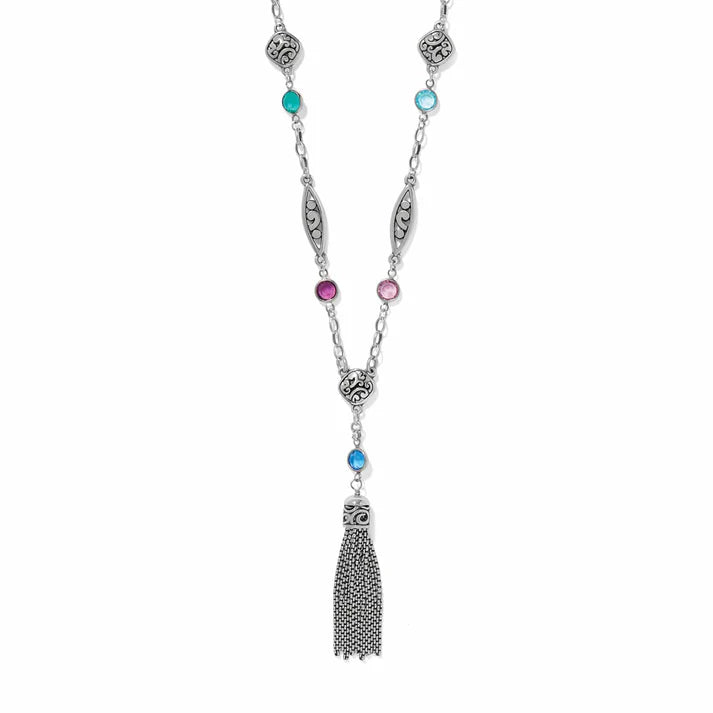 Brighton Contempo Color Gems Tassel Necklace