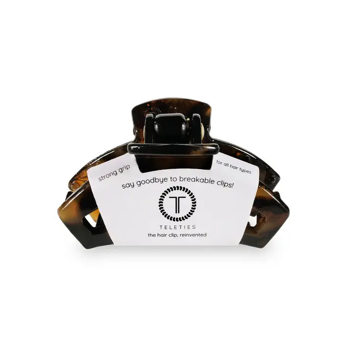Open Hair Clip | Tiny | Tortoise