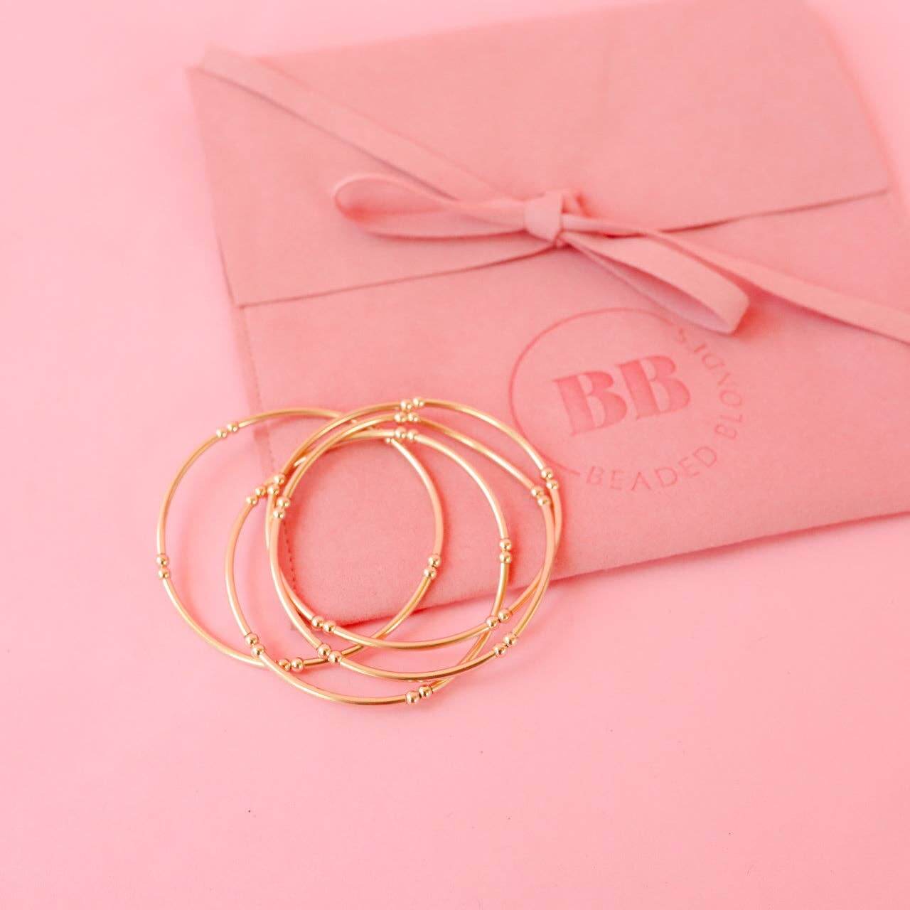 Mollie Bar Bracelet in Gold