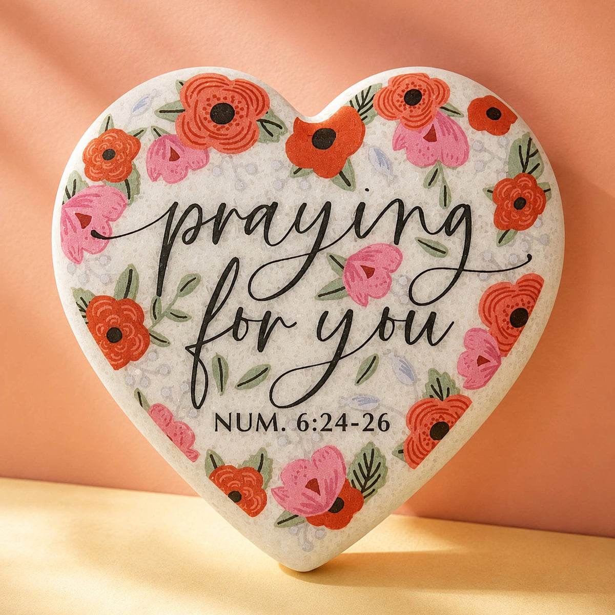 Praying For You Heart Jewelry Tray