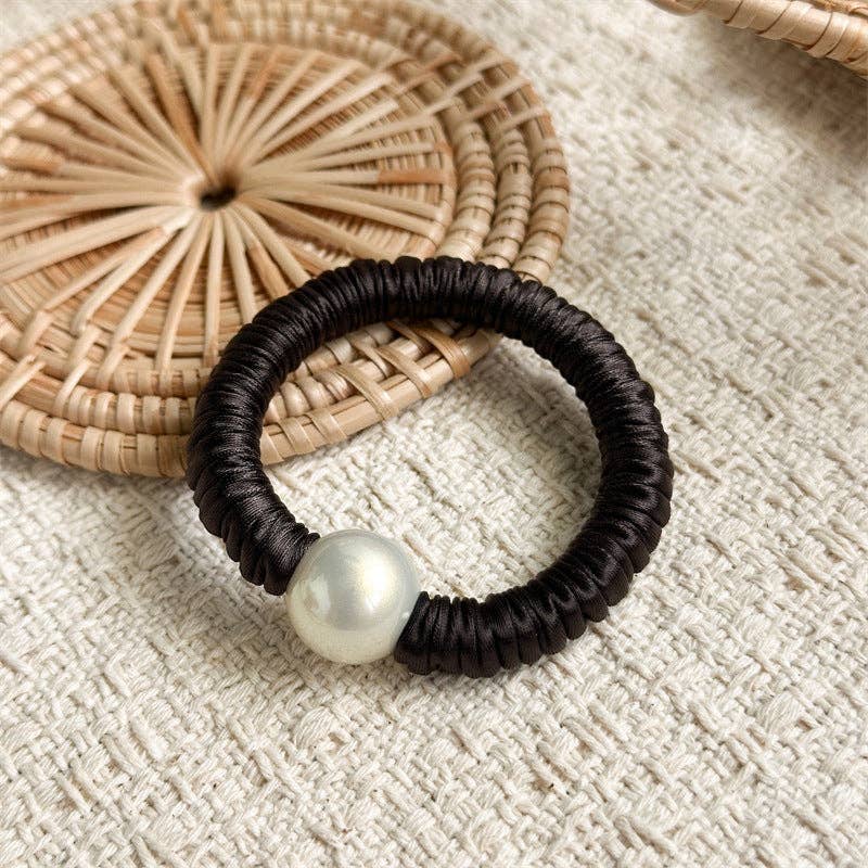 Earl Satin Scrunchie High Elasticity Ponytail Holder