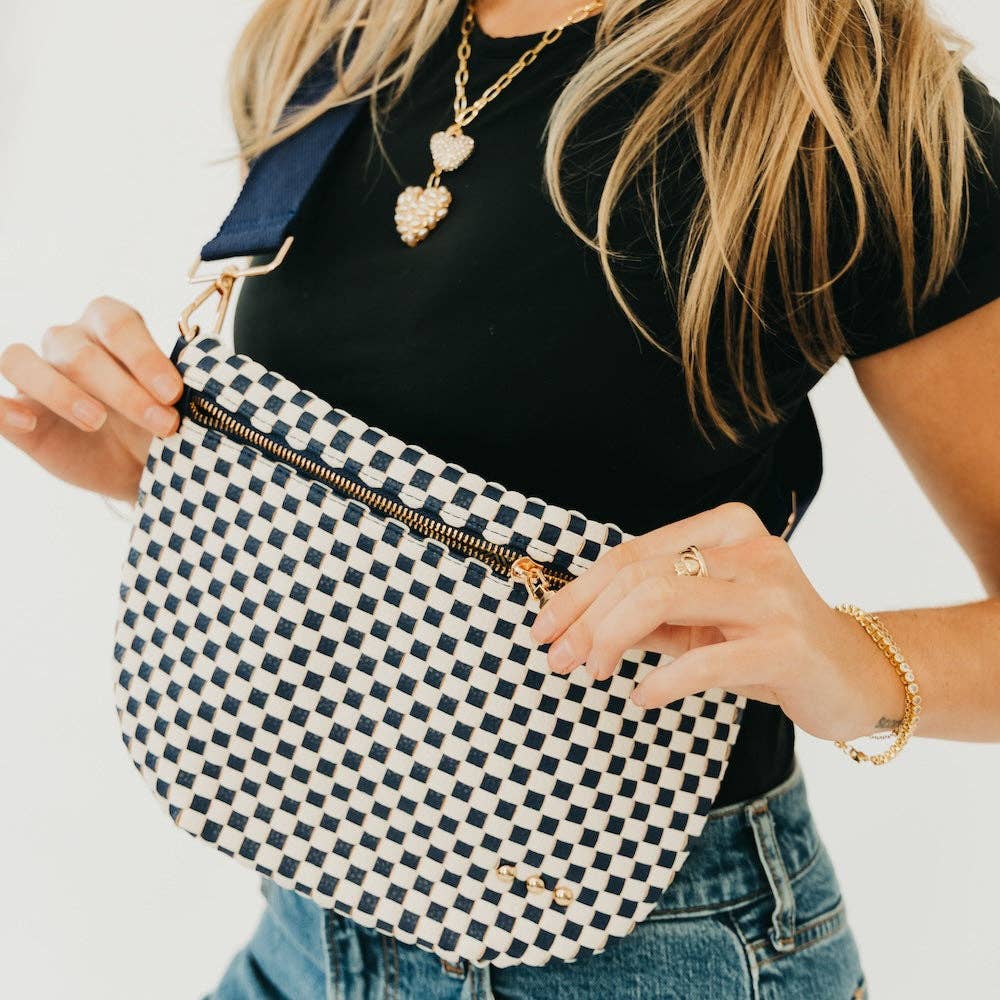 Westlyn Woven Bum Bag - Cherry Red