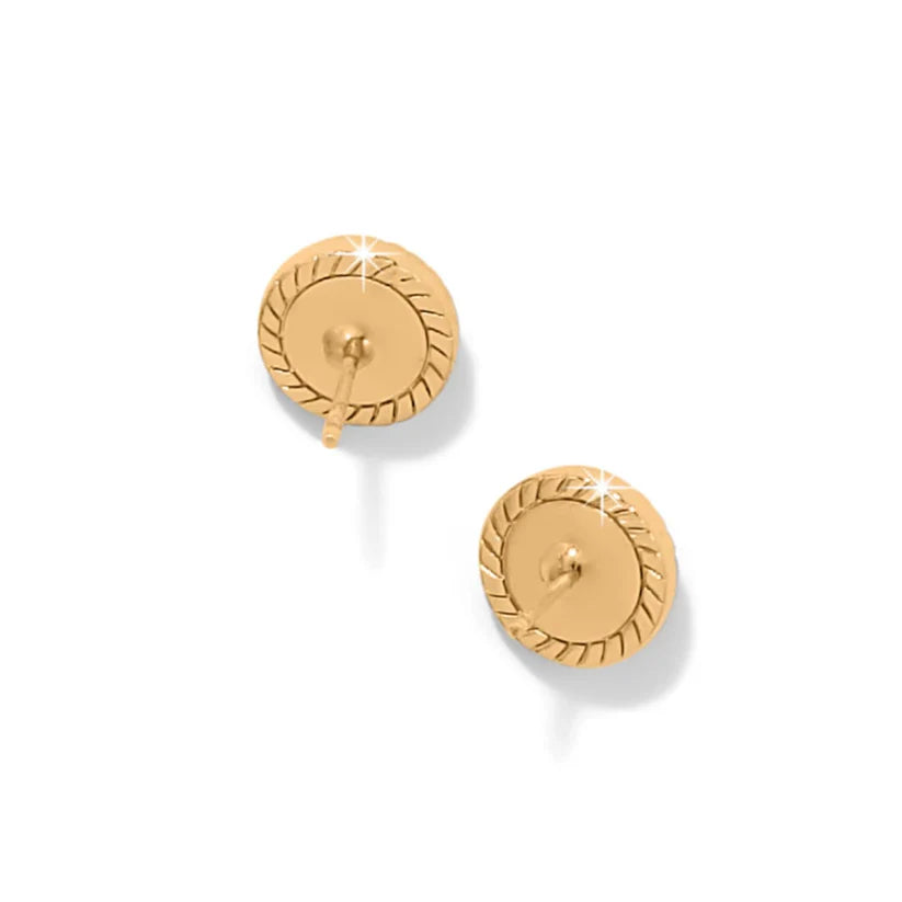 Brighton Illumina Celeste Dome Post Earrings - Gold