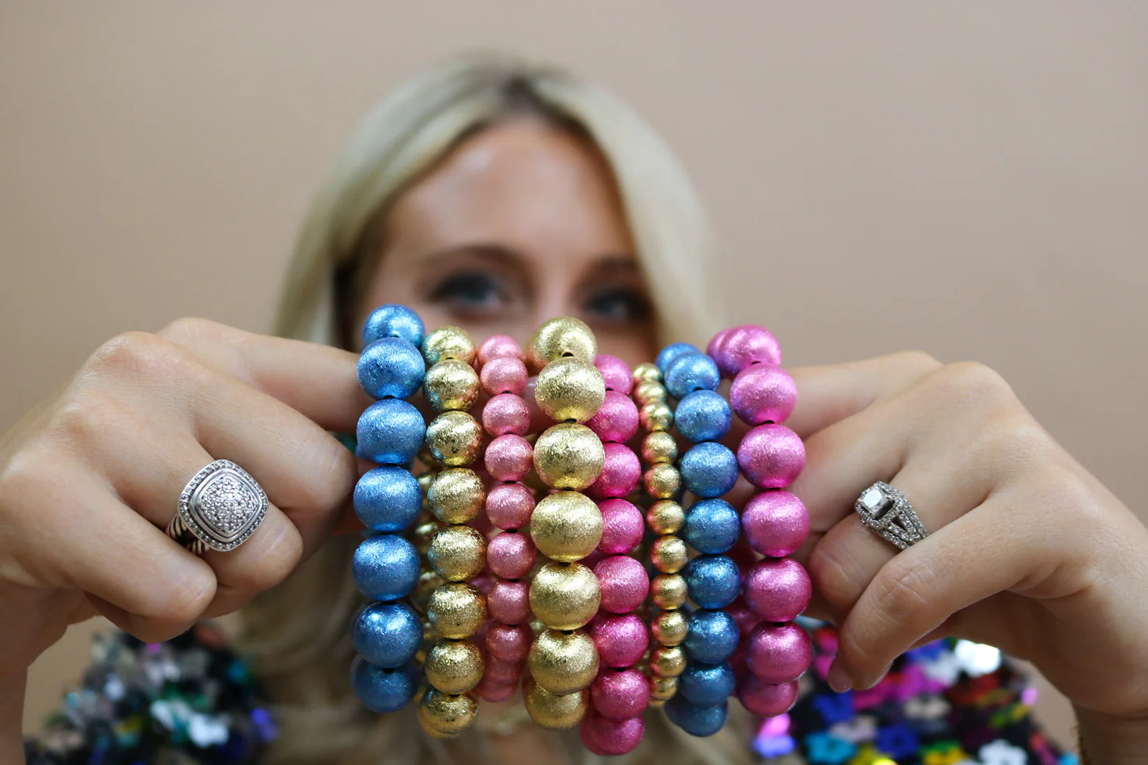 Taylor Shaye Brushed Bracelet - Gold 14mm