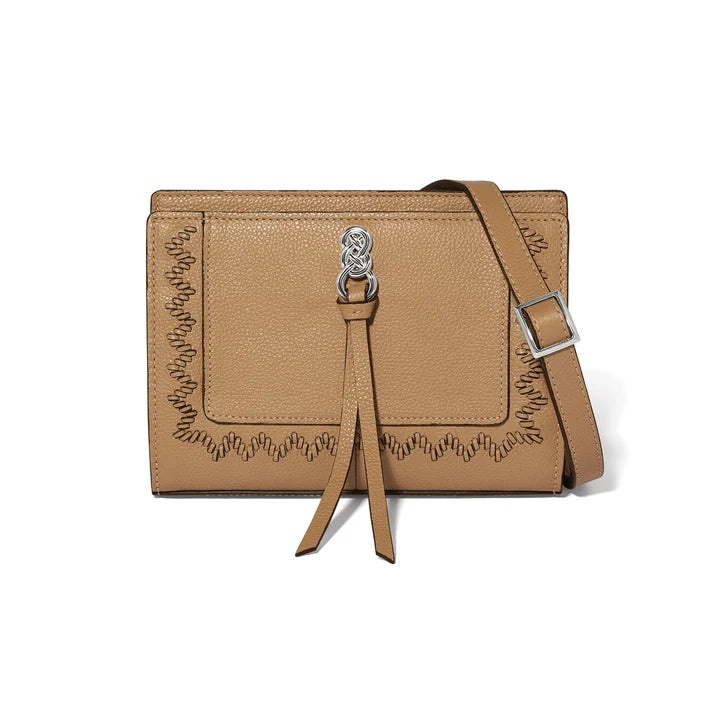 Brighton Interlok Adria Small Organizer - Cappuccino